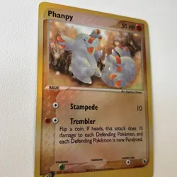 Phanpy 62/109 EX Ruby Sapphire 2003 Reverse Holo e-Series Pokemon Card TCG NM - Image 3