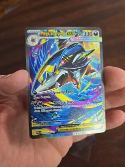 Mega Sharpedo ex - 127/094 Phantasmal Flames (Pokemon) Special Illustration Rare - Image 2