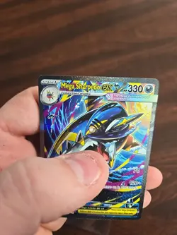 Mega Sharpedo ex - 127/094 Phantasmal Flames (Pokemon) Special Illustration Rare - Image 4
