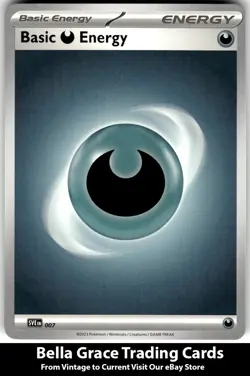Basic Darkness Energy #007 Prize Pack Series Cards Pokemon Common - Image 1