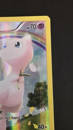 Pokemon TCG Mew XY110 Black Star Promo 20th Anniversary Mythical Collection - Image 3