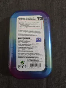 Pokemon TCG Scarlet & Violet Prismatic Evolutions Mini Tin Sealed Espeon Art NEW - Image 2