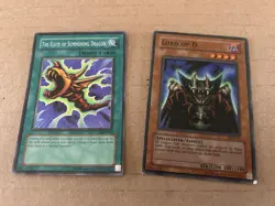 YuGiOh - The Flute of Summoning Dragon/Lord of D. pair bundle / LP / Super Rare - Image 5