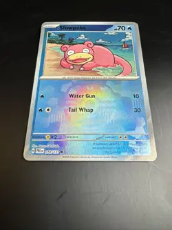 Pokemon TCG Prismatic Evolutions Slowpoke 018/131 Master Ball - Image 2