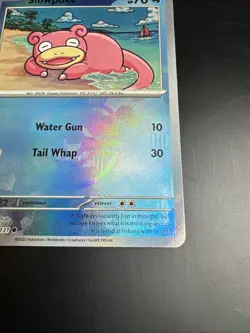 Pokemon TCG Prismatic Evolutions Slowpoke 018/131 Master Ball - Image 4