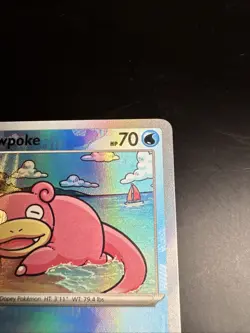 Pokemon TCG Prismatic Evolutions Slowpoke 018/131 Master Ball - Image 5