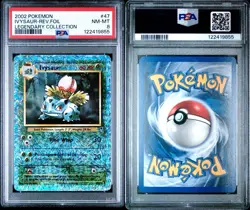Pokemon Ivysaur 2002 Legendary Collection Reverse Holo 47/110 Uncommon PSA 8 - Image 3