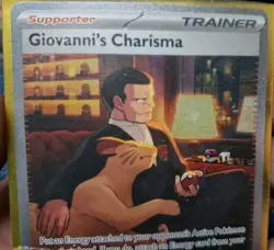 Pokemon Giovanni's Charisma Trainer 204/165 Sv: Scarlet & Violet 151 - Image 2