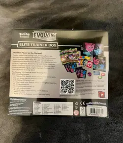 Pokemon Evolving Skies ETB Vaporeon Artwork Sealed Elite Trainer Box - Image 2