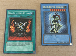 YuGiOh - Black Luster Ritual/Black Luster Soldier pair bundle / Near Mint - Image 1