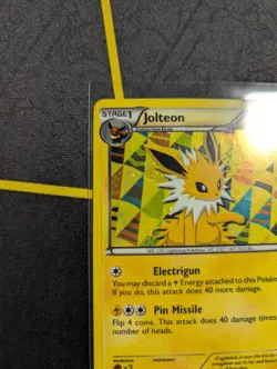 Jolteon BW91 Black & White Holo Promo - 2013 - Heavily Played - Pokemon - Image 4