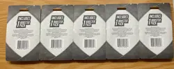 Lot Of 5 NEW SEALED 2025 Pokemon Mystery Pack Mewtwo Possible Vintage Chase Pack - Image 2