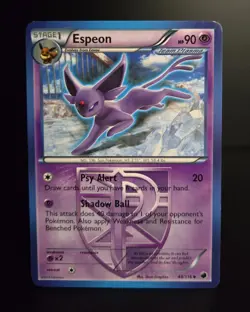 Pokemon TCG - ESPEON - 48/116 - RARE - BLACK & WHITE: PLASMA FREEZE 2013 - MP/LP - Image 1