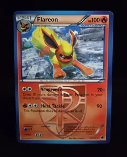 Pokemon TCG - FLAREON - 12/116 - BLACK & WHITE: PLASMA FREEZE (2013) - LP - Image 1