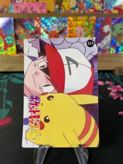 Pikachu Mew Misty #211 Pokemon Vintage Prism Vending Sticker NM US SELLER - Image 2