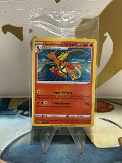 Special Delivery Charizard SWSH075 Pokemon Sword & Shield Promo Sealed NM - Image 1