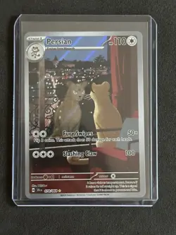 Pokemon TCG Persian - 078/064 - Shrouded Fable - Illustration Rare - Image 3