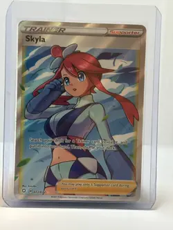 Pokemon TCG - Skyla (Full Art) - Shining Fates (SHF) Ultra Rare 072/072 NM/MT - Image 1