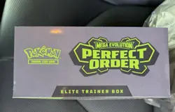 Pokemon Mega Evolution Perfect Order Elite Trainer Box Promo English - Image 3