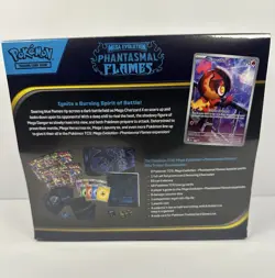 Pokemon TCG Mega Evolution Phantasmal Flames Elite Trainer Box 2025 Promo - Image 2