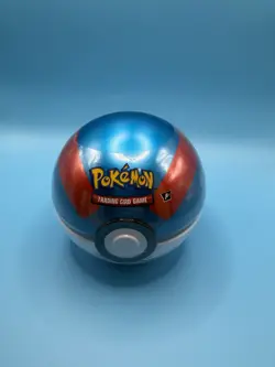 Pokeball Tin Pack Luxury Ball Factory Sealed Pokemon TCG 3 PACKS - Image 1