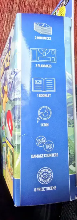 Pokemon My First Battle [Pikachu & Bulbasaur] New and Sealed - Image 4