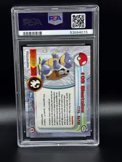 1999 Topps Pokemon T.V. Blastoise #8 PSA 8 - Image 2