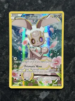 Pokemon TCG Magearna XY186 Full Art Holo Black Star Promo - Image 1