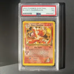 PSA 9 - 2000 POKEMON GYM CHALLENGE #31 BLAINE'S CHARMELEON - Image 1