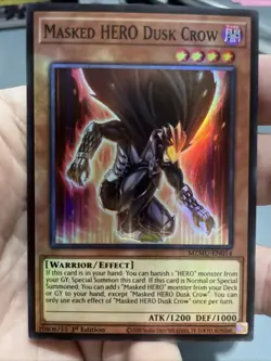 Masked Hero Dusk Crow MZMU-EN014 SUPER RARE 1st Edition NM! +Bonus FREE SHIPPING - Image 5