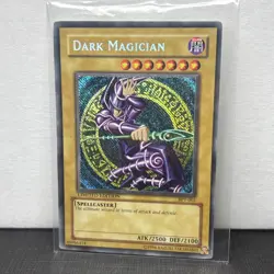 YUGIOH! Dark Magician BPT-001 SECRET RARE HOLO - Image 1