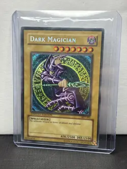 YUGIOH! Dark Magician BPT-001 SECRET RARE HOLO - Image 3