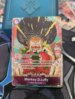 Monkey.D.Luffy (BANDAI Card Games Fest 25-26) - One Piece Promo - Afro Luffy NM - Image 1