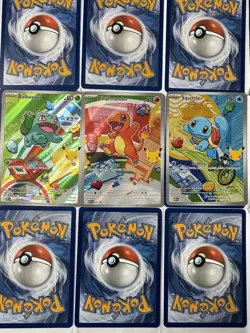 Pokemon Tcg: Bulbasaur, Charmander, Squirtle MEP First Partner Illustration - Image 1