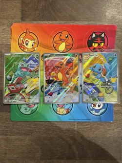 Pokemon First Partner Illustration Collection - Bulbasaur, Charmander, Squirtle - Image 1