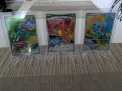 Pokemon TCG | First Partner Illustration S1| Bulbasaur Charmander Squirtle Promo - Image 1