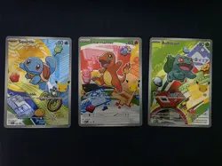 Pokemon TCG | First Partner Illustration | Bulbasaur Charmander Squirtle Promo - Image 1