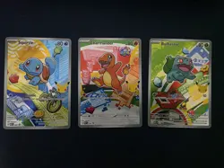 Pokemon TCG | First Partner Illustration | Bulbasaur Charmander Squirtle Promo - Image 2