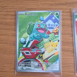 Pokemon First Partner Illustration Bulbasaur Charmander Squirtle Kanto Gen 1 Set - Image 2