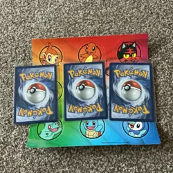 Pokemon TCG | First Partner Illustration | Bulbasaur Charmander Squirtle Promo - Image 2