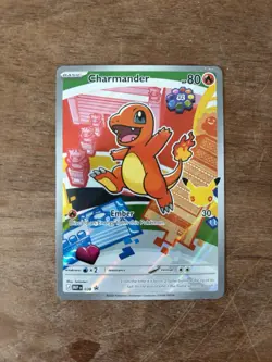 Pokemon First Partner Illustration Collection MEP Charmander 038 READ - Image 1