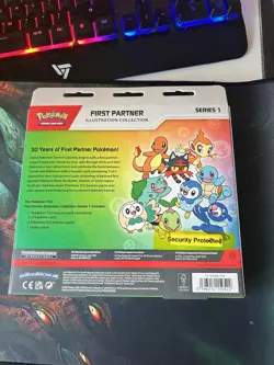 Pokemon First Partner Illustration Bulbasaur Charmander Squirtle Kanto Gen 1 Set - Image 3
