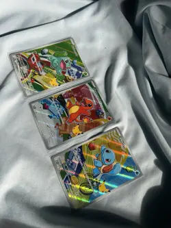 Pokemon First Partner Illustration collection - Bulbasaur, Charmander, Squirtle - Image 1