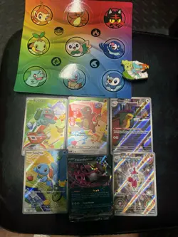 Pokemon TCG | First Partner Illustration | Bulbasaur Charmander Squirtle Promo - Image 2