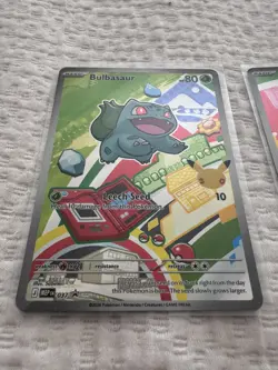 Pokemon Bulbasaur 037 Charmander 038 Squirtle 039 NM First Partner Illustration - Image 3