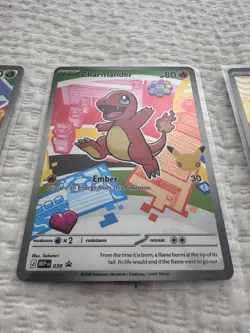 Pokemon Bulbasaur 037 Charmander 038 Squirtle 039 NM First Partner Illustration - Image 4