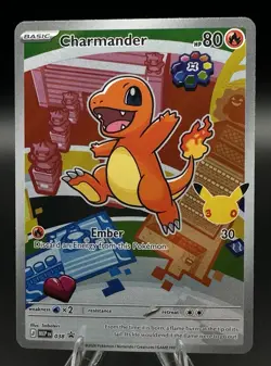 Charmander 038 First Partner Illustration Collection Series 1 Pokemon TCG -NM - Image 1