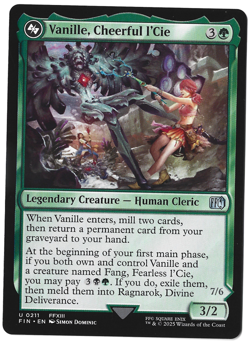 Magic The Gathering Final Fantasy Cards Vanille, Cheerful l'Cie - FINAL FANTASY - Image 1