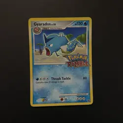 Pokemon 2009 Gyarados LV.55 Rumble Card 6/16 - Image 1