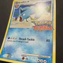Pokemon 2009 Gyarados LV.55 Rumble Card 6/16 - Image 2
